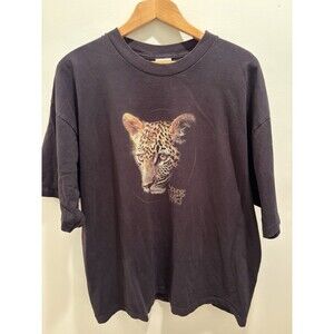 Vintage Cheetah Shirt Men’s 2XL Alore Born To Be Wild Animal Big Cat